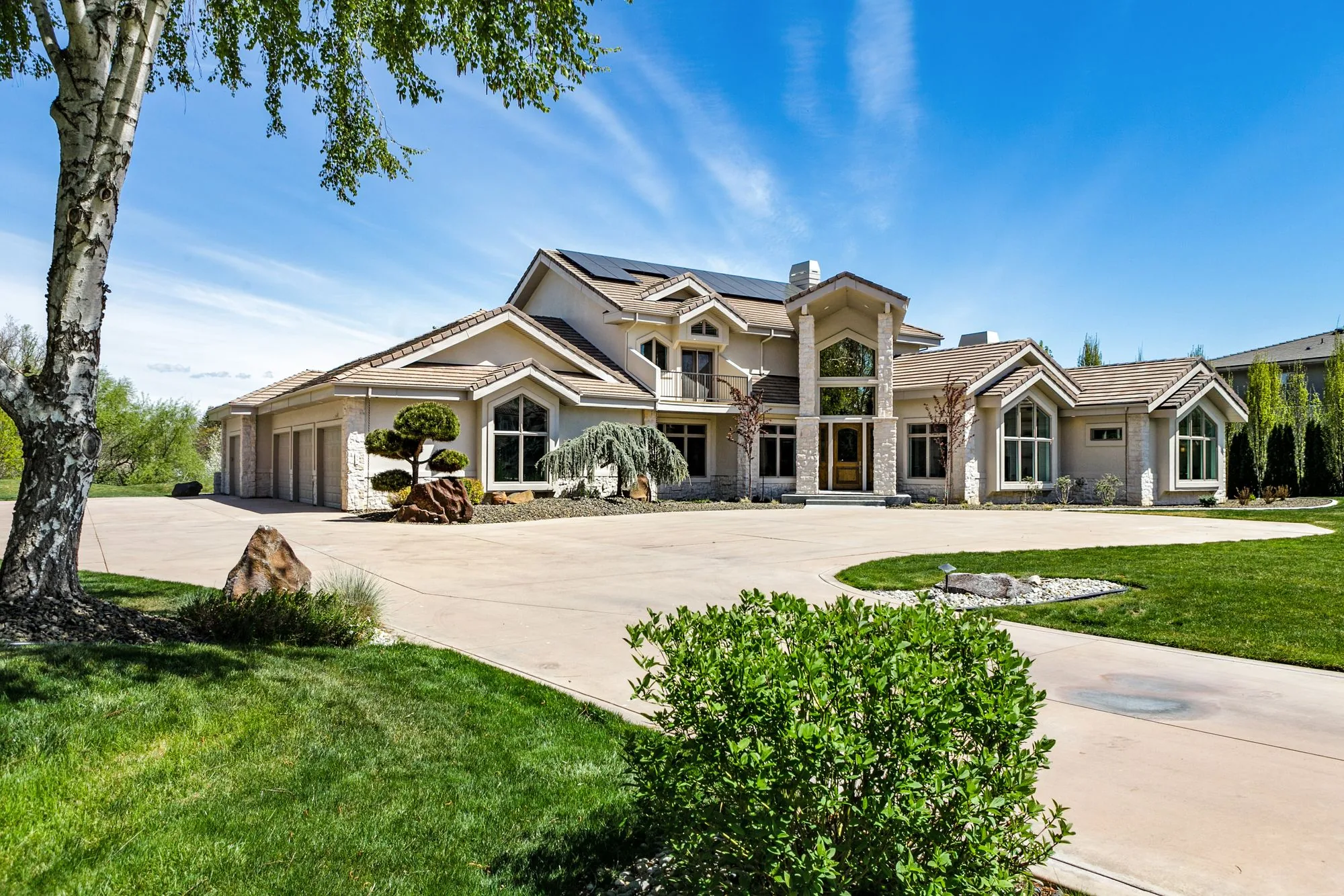 Custom home built by The Home Building Company
